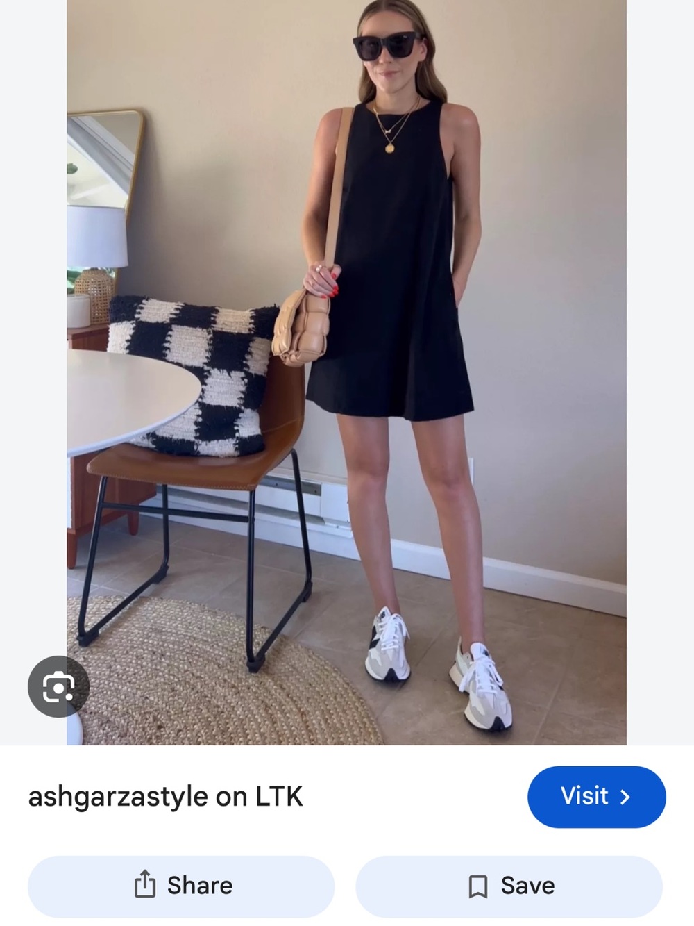 Abercrombie & Fitch Black Sleeveless Mini Shift Dress